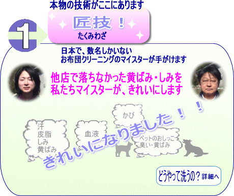 ���Z�I�{���̋Z�p�@�z�c�N���[�j���O�@�}�C�X�^�[